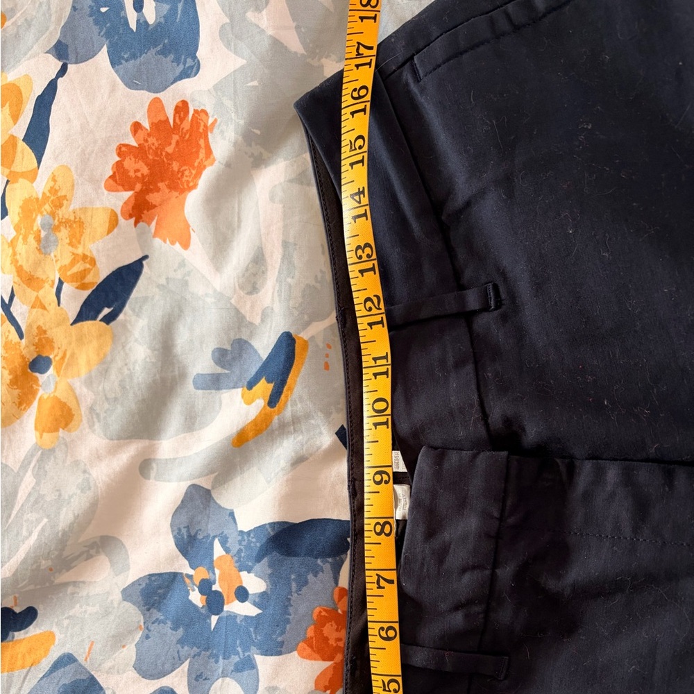 Boden Navy Cotton Trousers - Picture 11 of 11